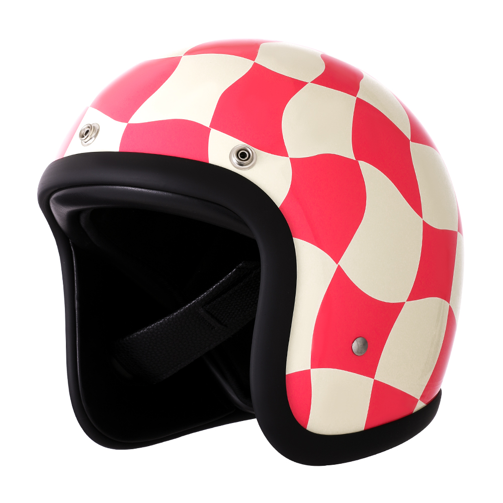 Open Face Helmet Retro Vintage - TT&CO CASCOS Motorhelm Jet met Nieuw
