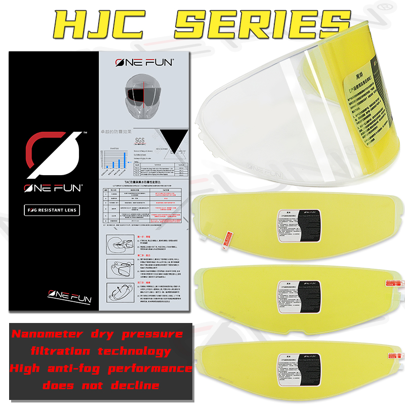 Helmet Pinlock Anti Fog Insert - RPHA11/70 Anti Fog compatibel met HJC