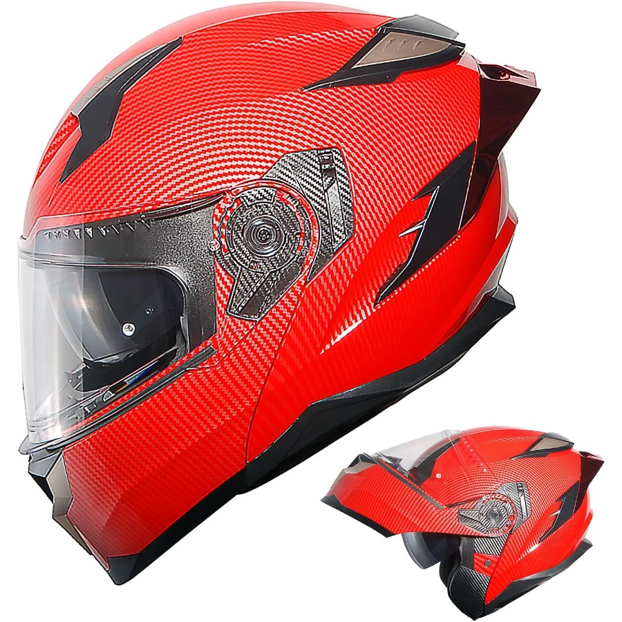 Motorcycle Helmet Sun Visor Inner - Modulaire motorfietshelm DOT voor volwassenen Ontworpen