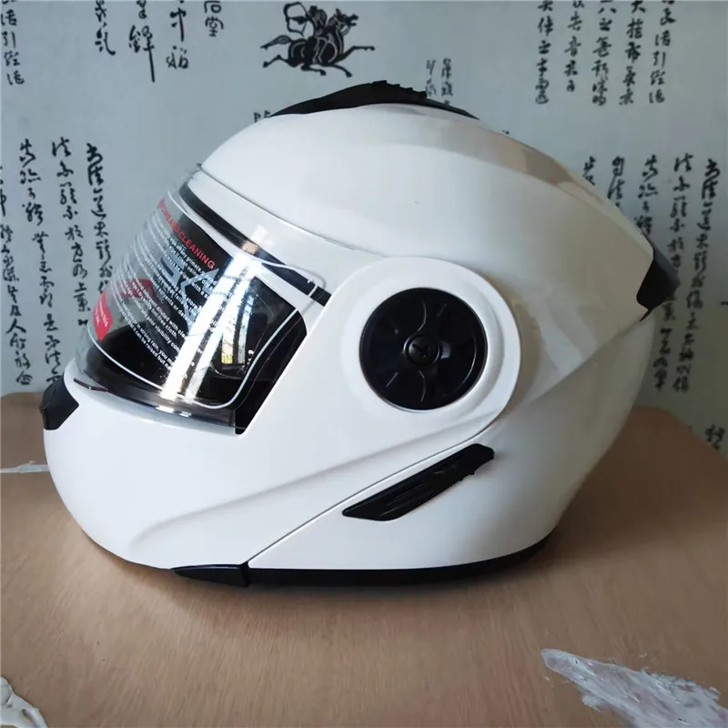 Motorcycle Helmet Sun Visor Inner - Opklapbare motorhelm met modulaire constructie en