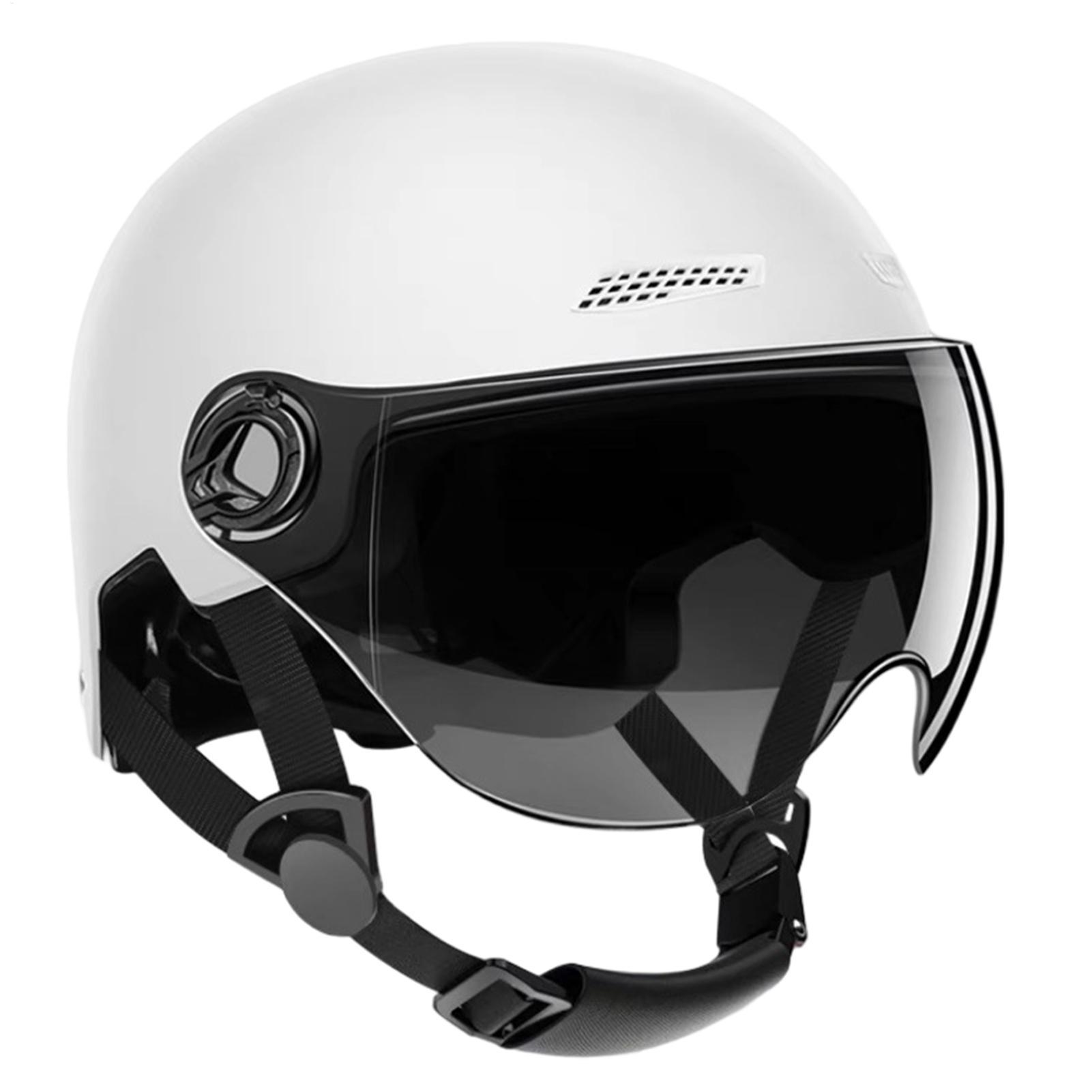 Motorcycle Helmet Sun Visor Inner - Motorhelmen Halfgelaatsbescherming met zonneklep Open helmen