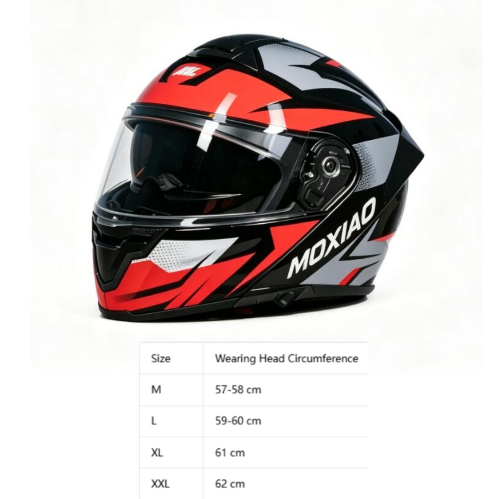 Motorcycle Helmet Sun Visor Inner - DOT-gecertificeerde modulaire helm met binnenste zonneklep,