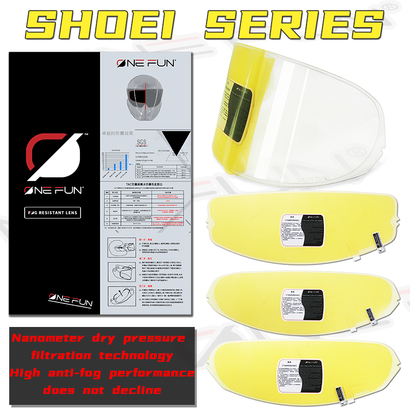 Helmet Pinlock Anti Fog Insert - Z8 Anti-fog compatibel met SHOEI Z8