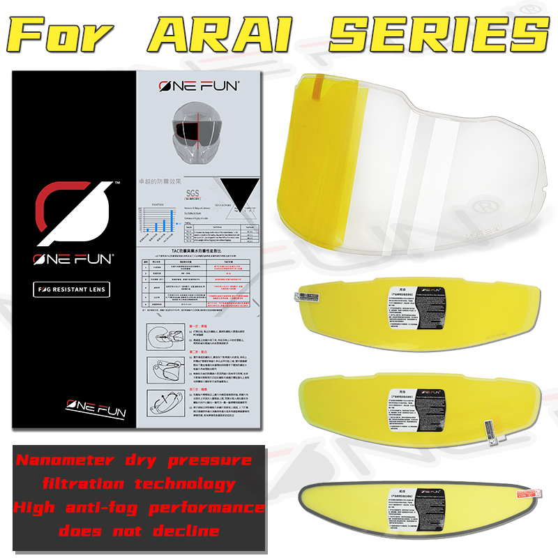 Helmet Pinlock Anti Fog Insert - RX7X Anti-Fog compatibel met AR RX7X