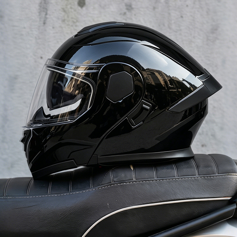 Flip Up Helmet Dual Visor - Hoge kwaliteit Ad Factory groothandel open
