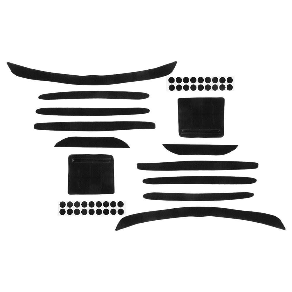 Helmet Replacement Liner Pads - 2 sets voeringen, zweetabsorberende, ademende schuimvullingen