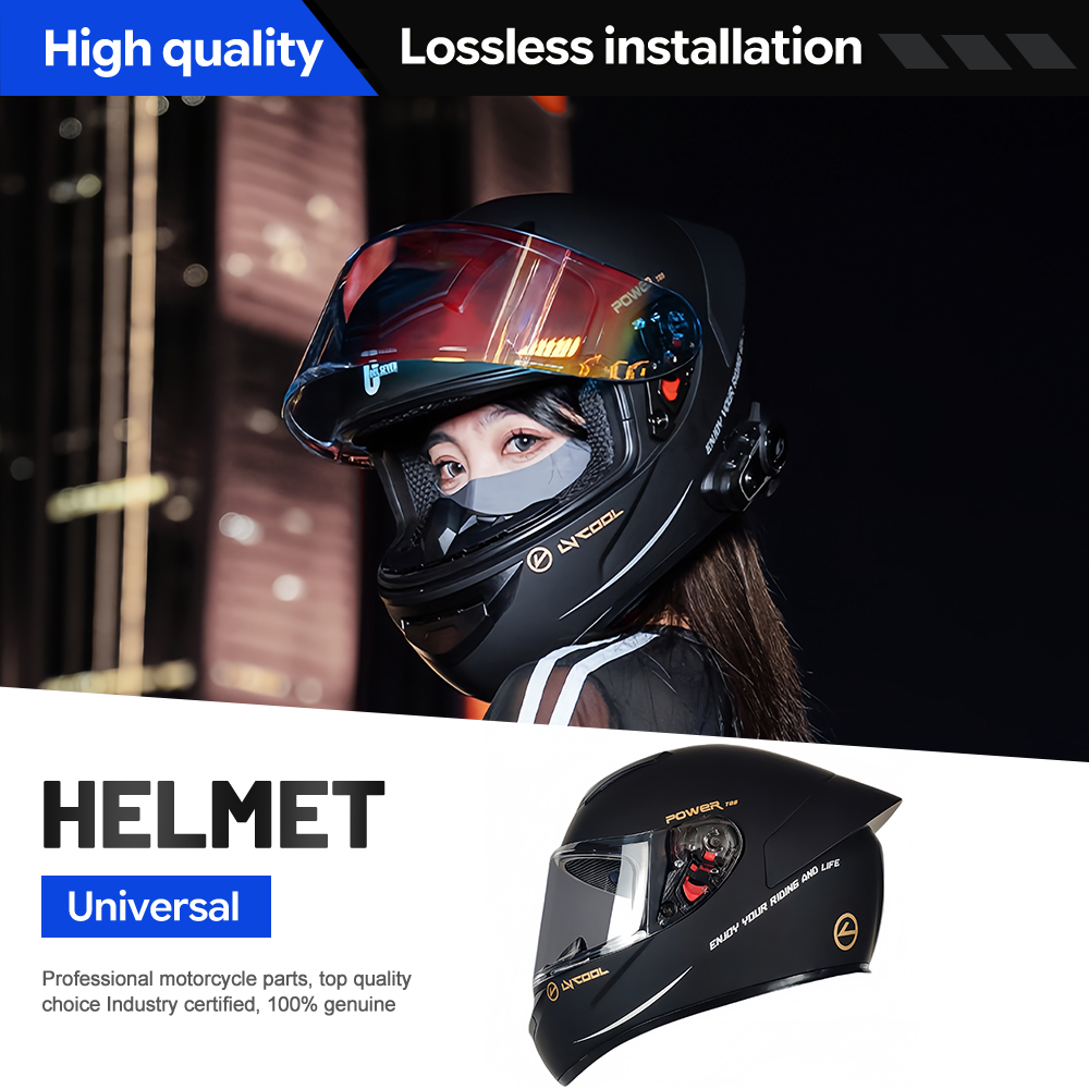 Volledige motorhelm met dubbel - Motorcycle Helmet Sun Visor Inner recensie en prijs