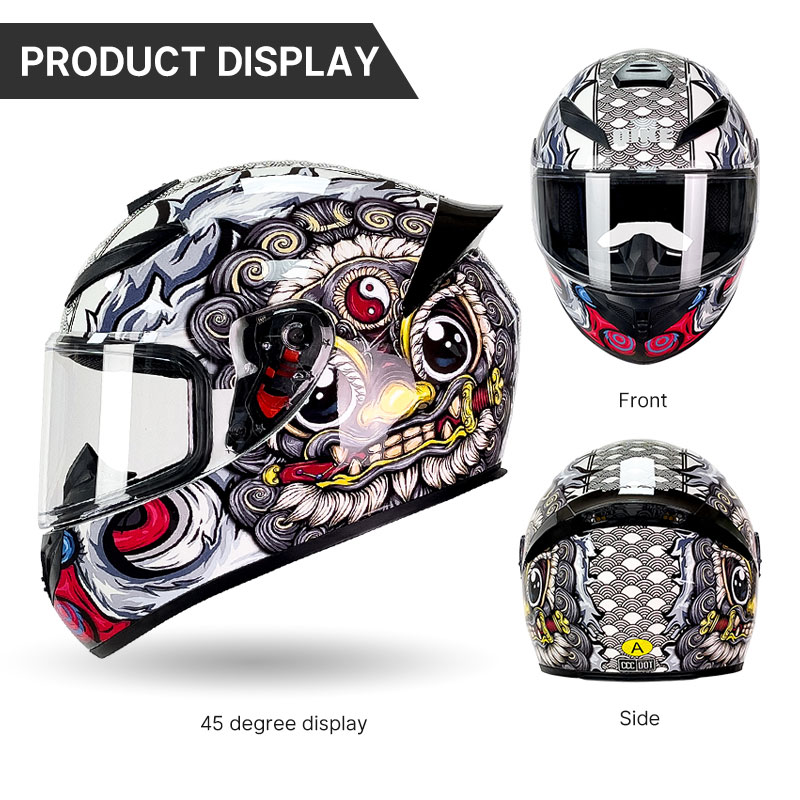 High-Definition Nezha-patroon  - Modular Motorcycle Helmet Dot Approved recensie en prijs