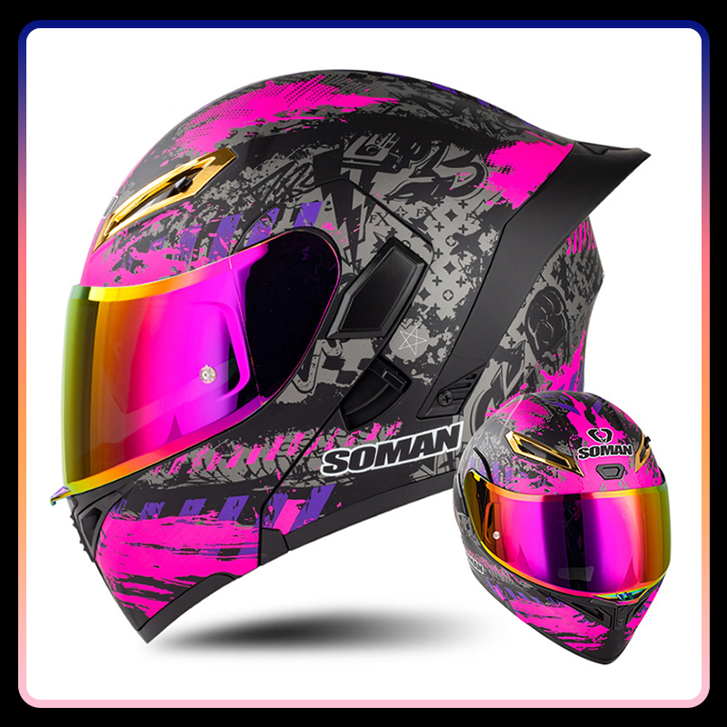 Vier seizoenen universele opkl - Flip Up Helmet Dual Visor recensie en prijs