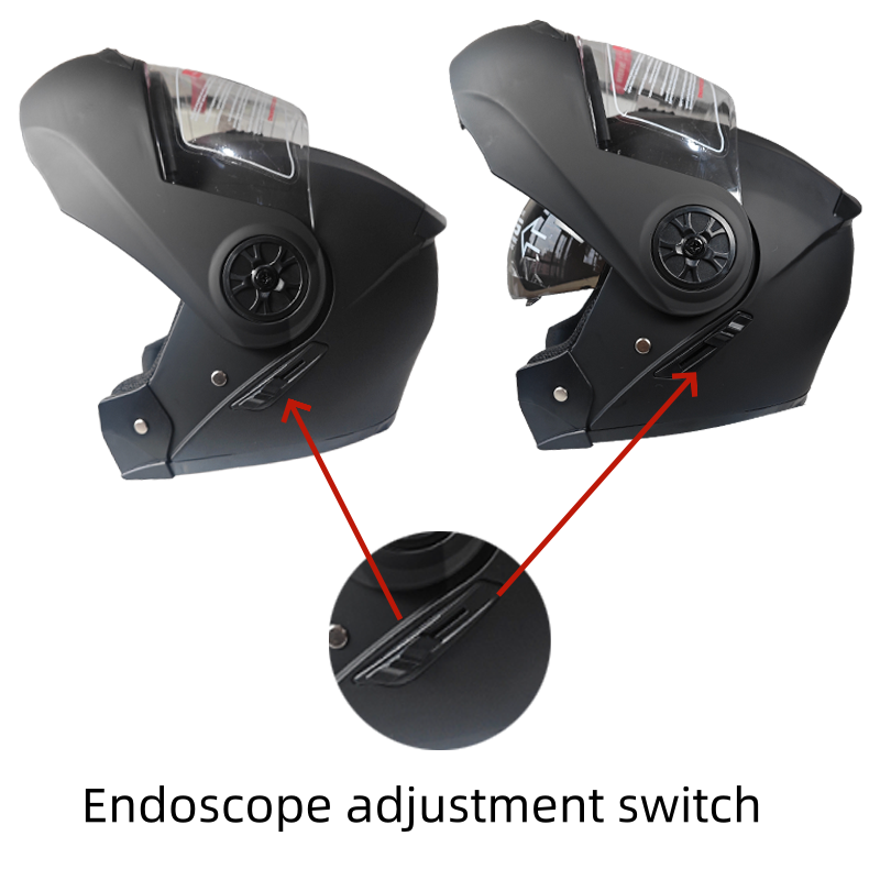 Opklapbare motorhelm met afnee - Motorcycle Helmet Sun Visor Inner recensie en prijs