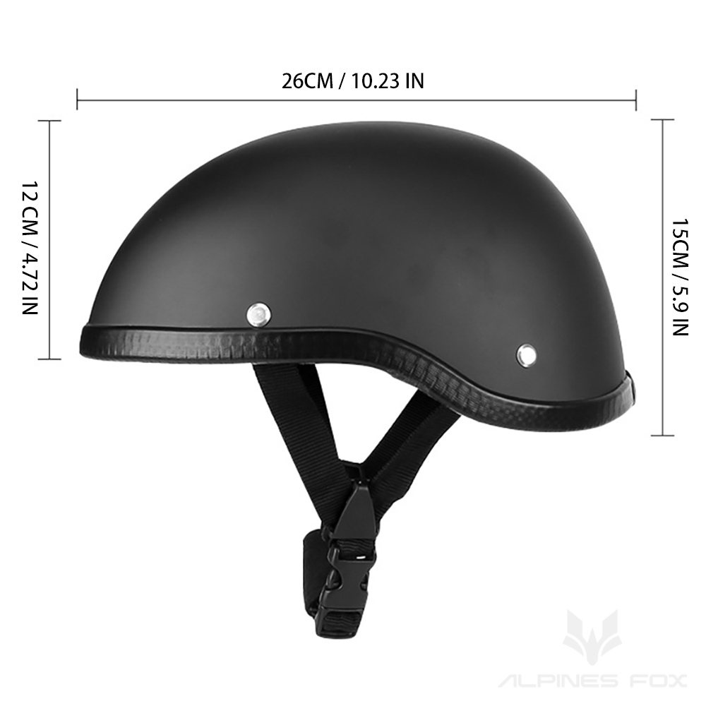 Retro motorfiets halve helm AB - Modular Motorcycle Helmet Dot Approved recensie en prijs