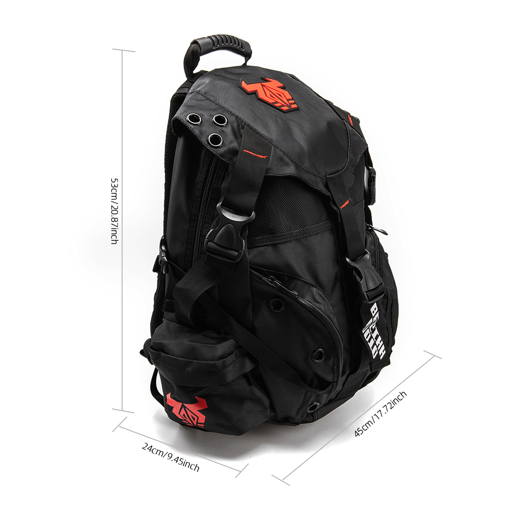 Motortas Helmrugzak Waterdicht - Motorcycle Helmet Bag Backpack recensie en prijs