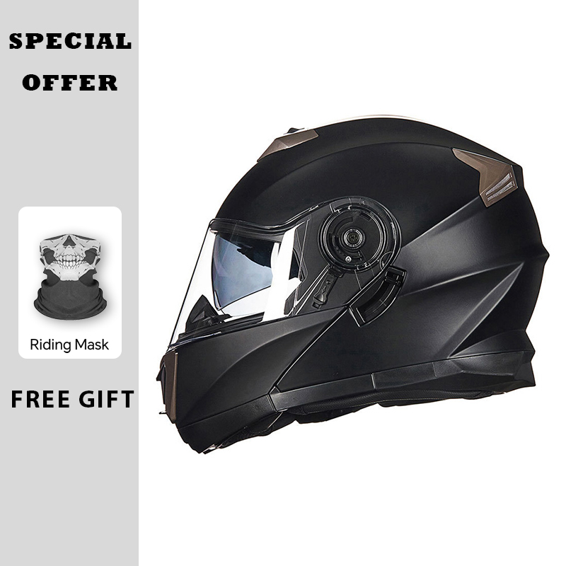 Motorhelmen Modulaire opklapba - Modular Motorcycle Helmet Dot Approved recensie en prijs