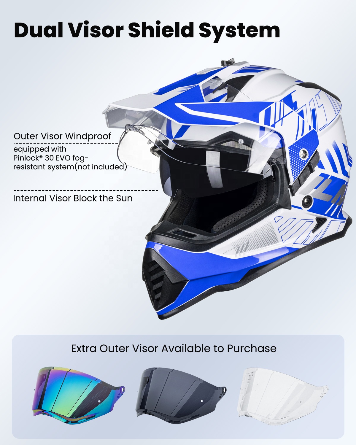 ILM Dual Sport Adventure Motor - Dual Sport Helmet Adventure recensie en prijs