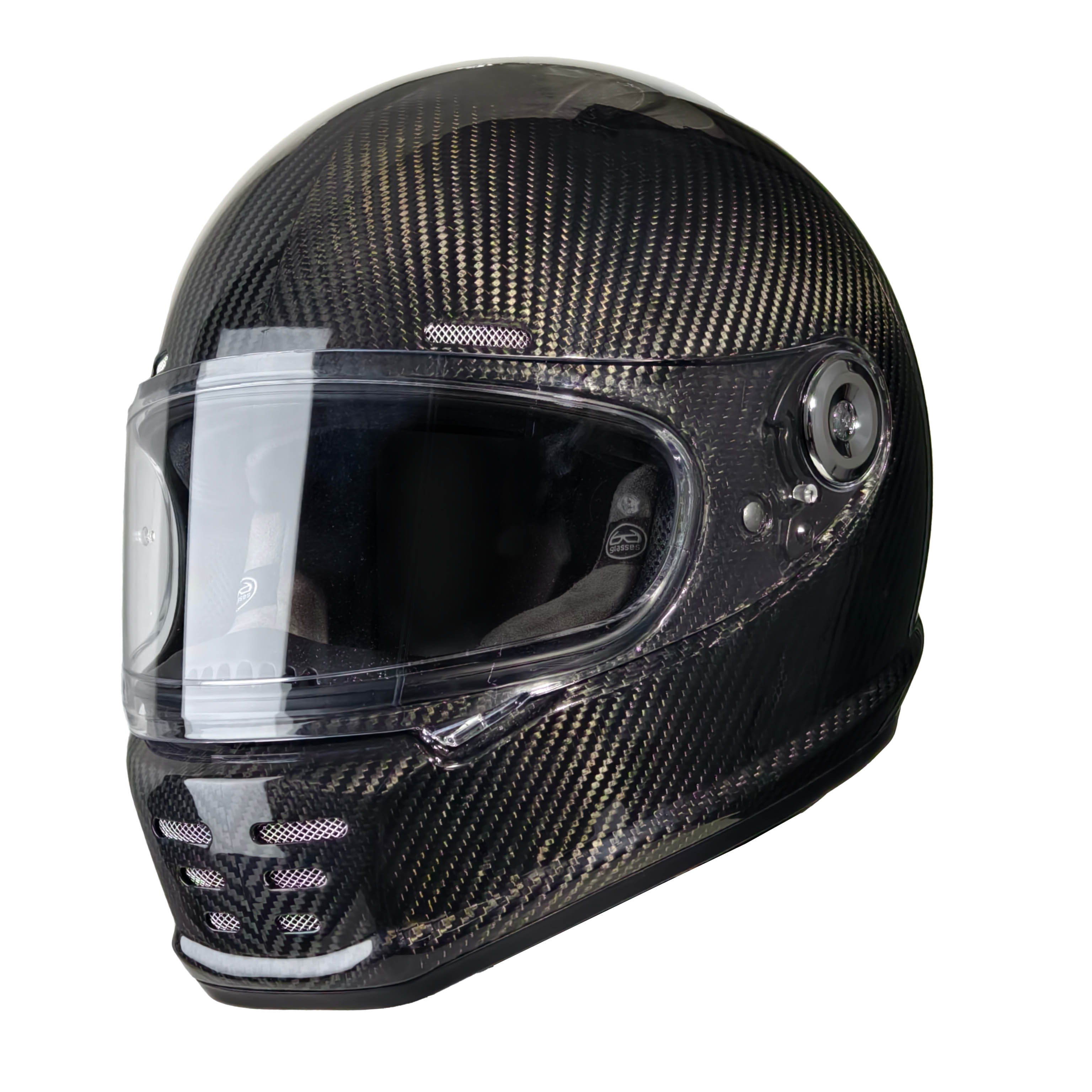 3K koolstofvezel retro motorhe - Full Face Helmet Carbon Fiber recensie en prijs