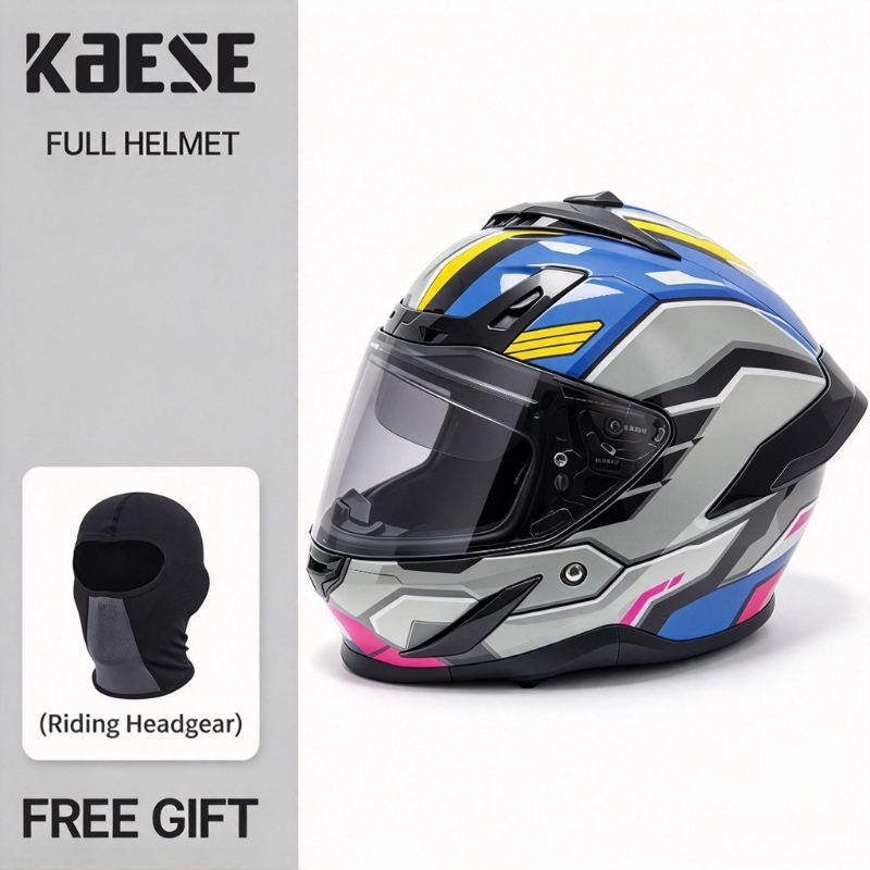 Motorhelm met vloeiende lijnen - Motorcycle Helmet Sun Visor Inner recensie en prijs