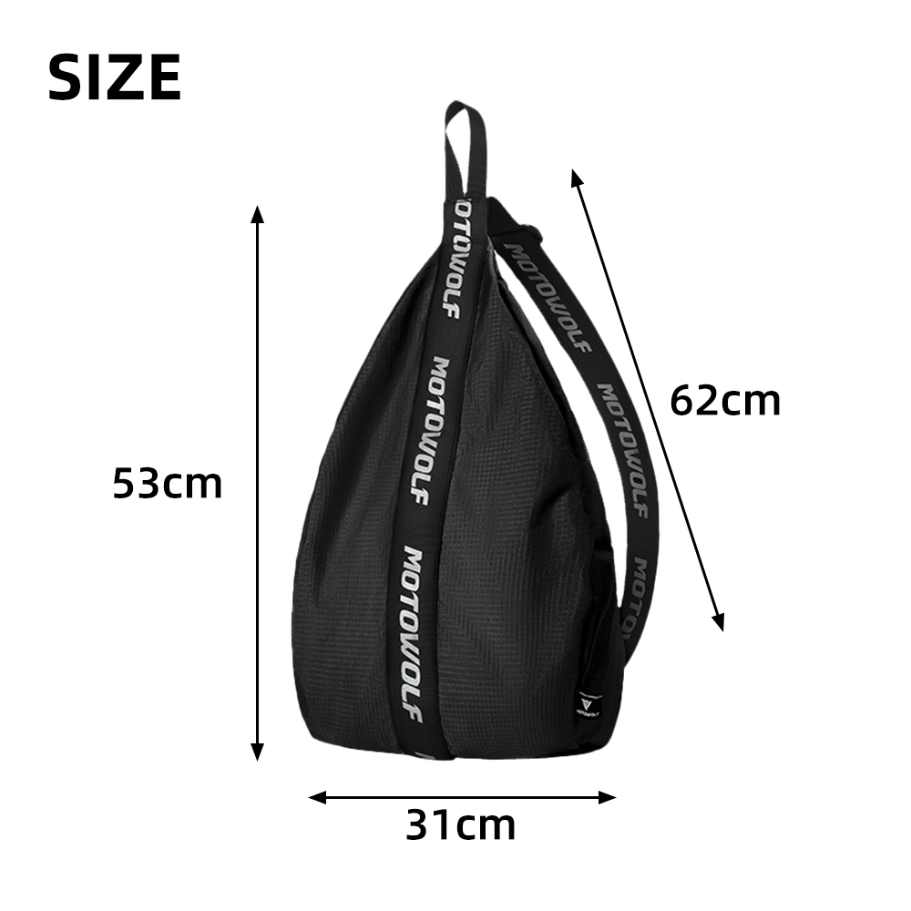 Eenvoudige stijl motorhelmtas  - Motorcycle Helmet Bag Backpack recensie en prijs