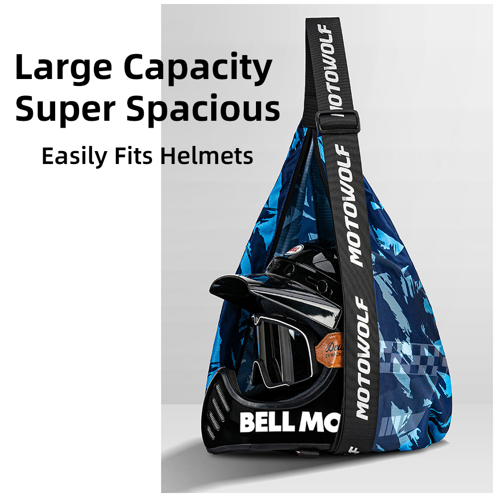 Eenvoudige stijl motorhelmtas  - Motorcycle Helmet Bag Backpack recensie en prijs