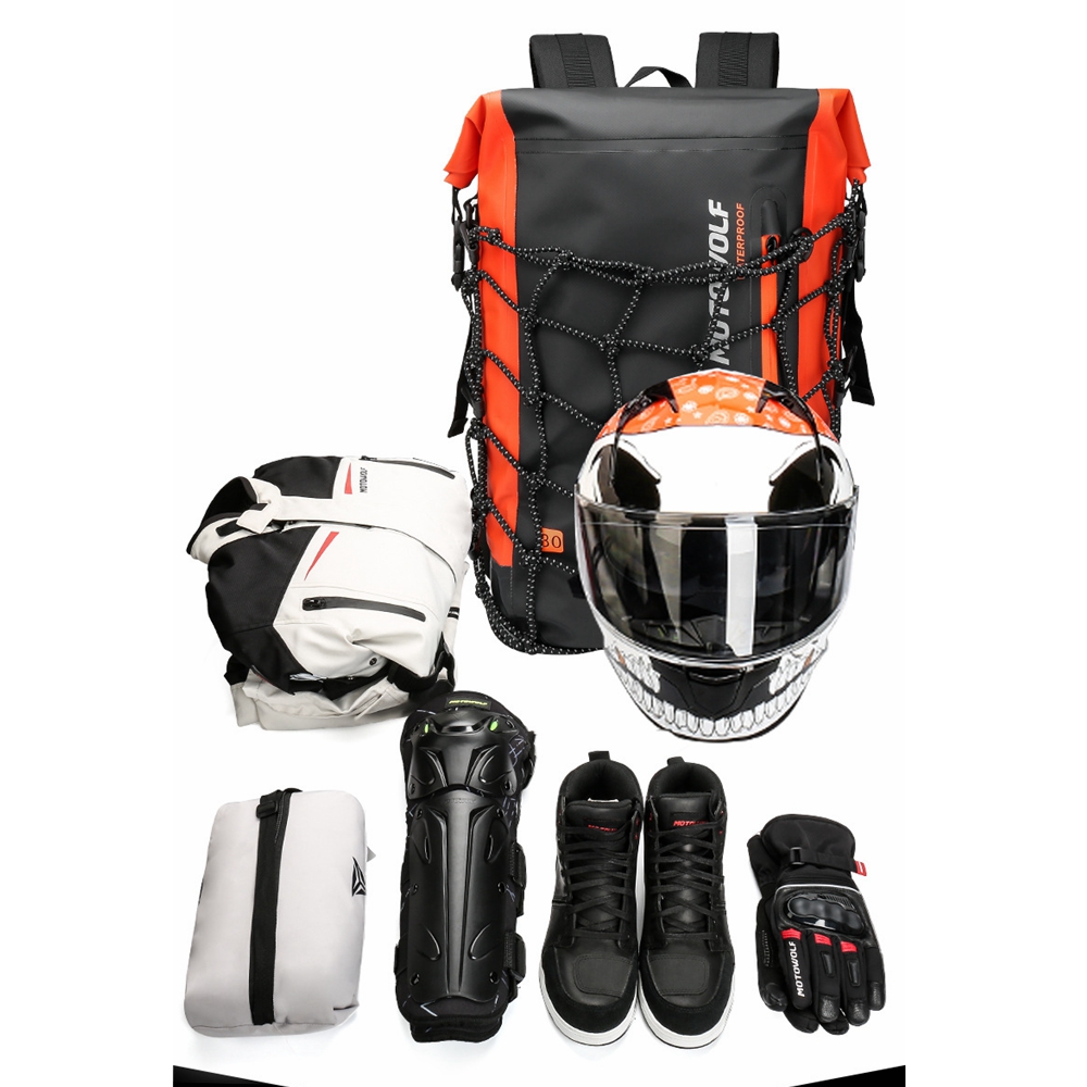 Motorfiets Rugzak Motortas Mul - Motorcycle Helmet Bag Backpack recensie en prijs