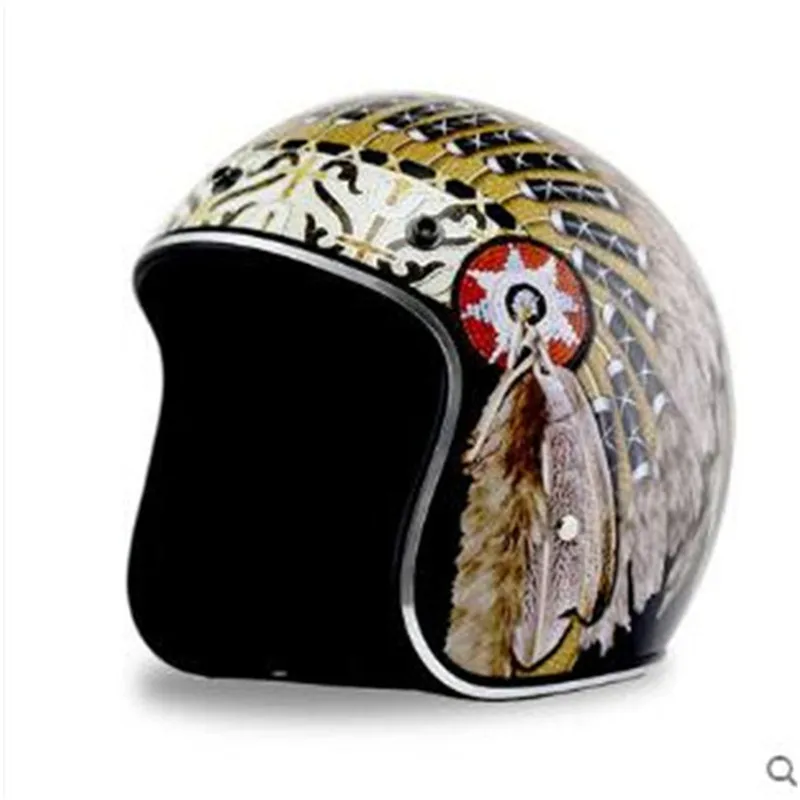 2025 Nieuwe Retro Vintage Open - Open Face Helmet Retro Vintage recensie en prijs