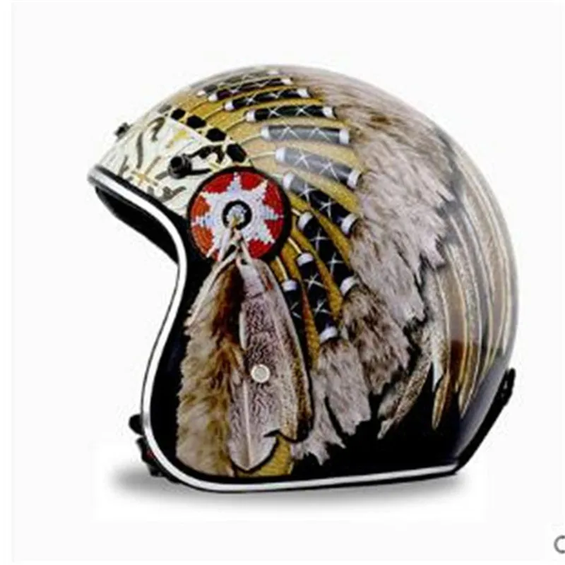 2025 Nieuwe Retro Vintage Open - Open Face Helmet Retro Vintage recensie en prijs