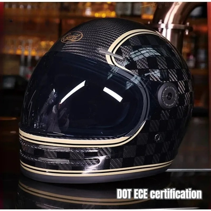CYRIL DOT ECE Koolstofvezelhel - Full Face Helmet Carbon Fiber recensie en prijs