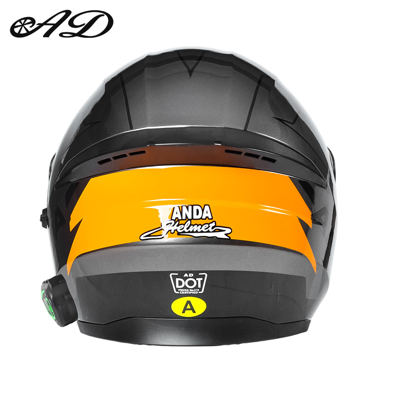 Dot-gecertificeerde hoogwaardi - Motorcycle Helmet Bluetooth Built In recensie en prijs