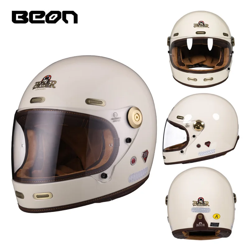BEON 512 motorfiets volledige  - Full Face Helmet Carbon Fiber recensie en prijs