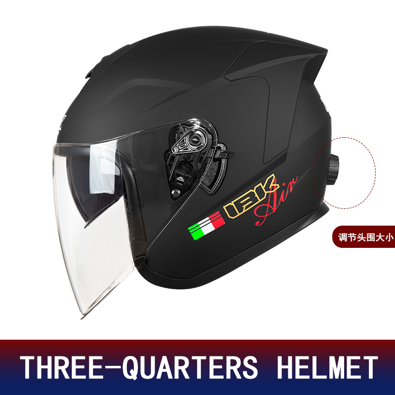 Dual Lens 3/4 half-face motorh - Motorcycle Helmet Sun Visor Inner recensie en prijs