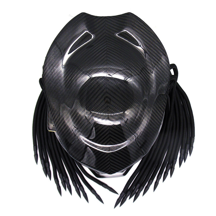 Carbon Fiber Zwarte Motorhelm  - Full Face Helmet Carbon Fiber recensie en prijs