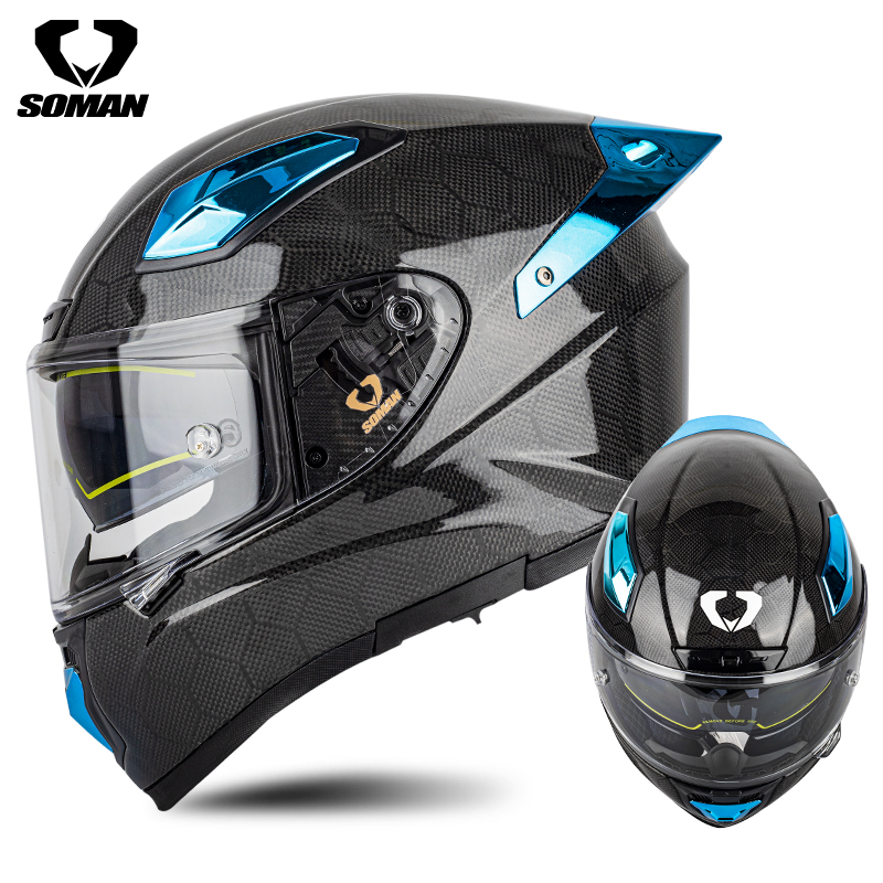  Soman Full Face Helm Koolsto - Full Face Helmet Carbon Fiber recensie en prijs