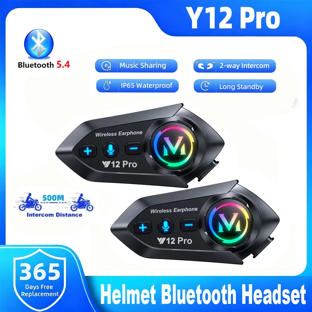 Y12 Pro Motorhelm Bluetooth In - Motorcycle Helmet Bluetooth Built In recensie en prijs