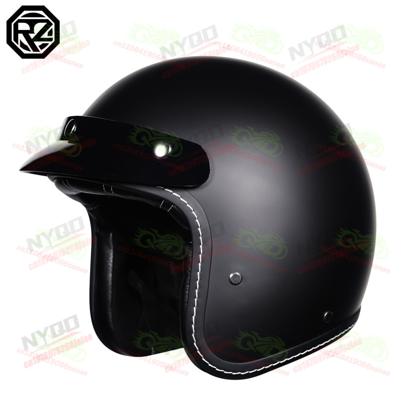 Orz Retro 3/4 open motorhelm,  - Open Face Helmet Retro Vintage recensie en prijs
