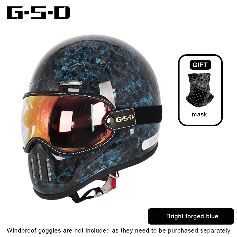 GSD 601 Carbon Fiber Volledig  - Full Face Helmet Carbon Fiber recensie en prijs