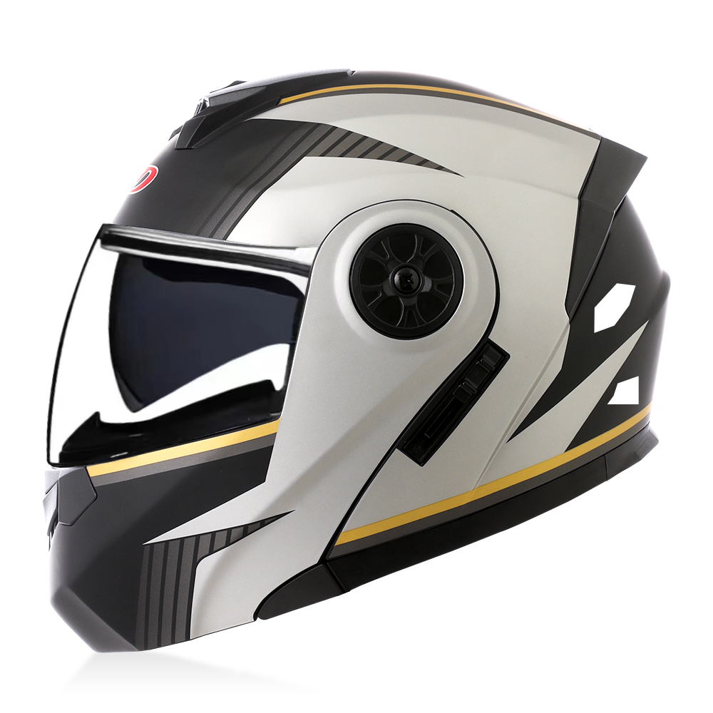 Hoge kwaliteit modulaire flip- - Modular Motorcycle Helmet Dot Approved recensie en prijs
