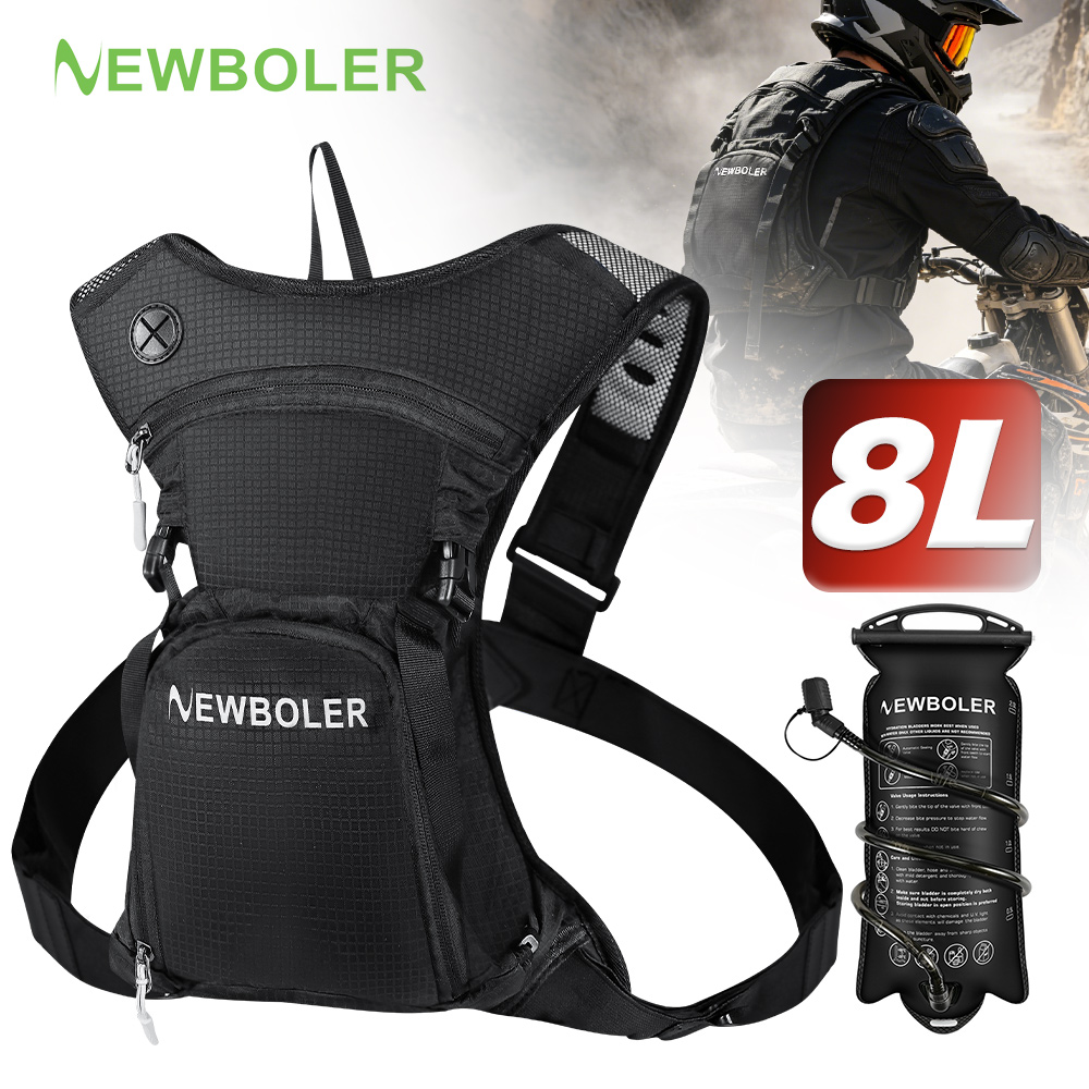 NEWBOLER 8L motorfiets fietsen - Motorcycle Helmet Bag Backpack recensie en prijs