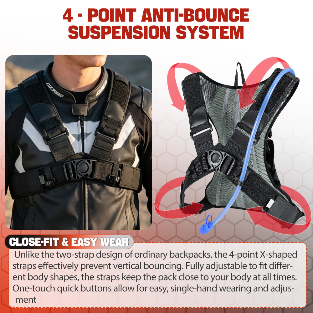 NEWBOLER 8L motorfiets fietsen - Motorcycle Helmet Bag Backpack recensie en prijs