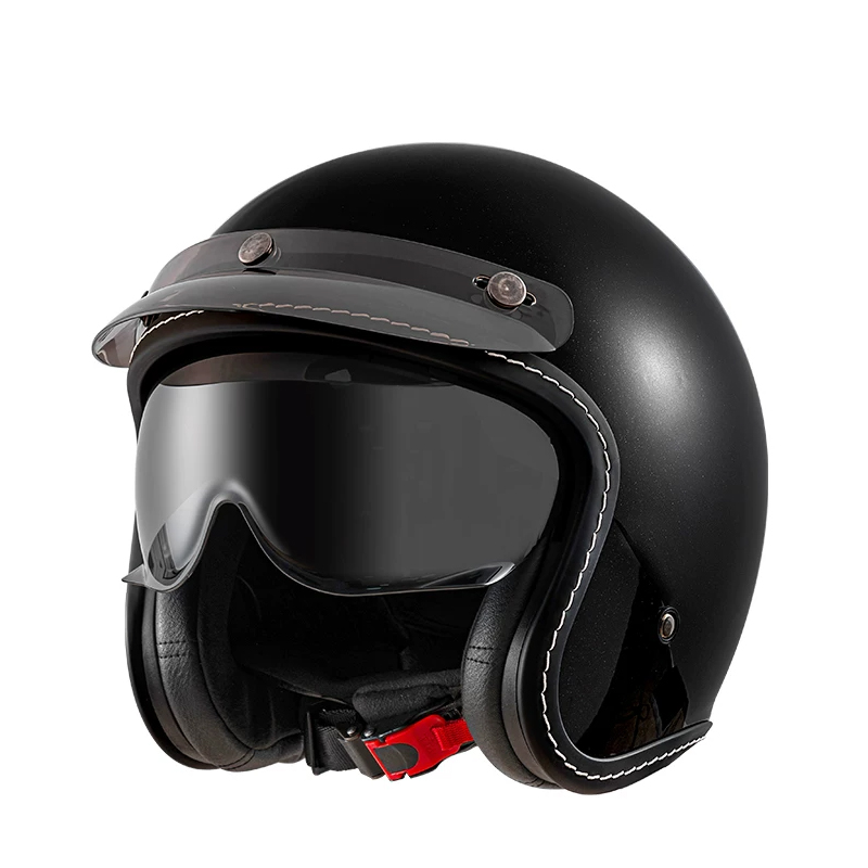Retro open-face 3/4 halve moto - Motorcycle Helmet Sun Visor Inner recensie en prijs