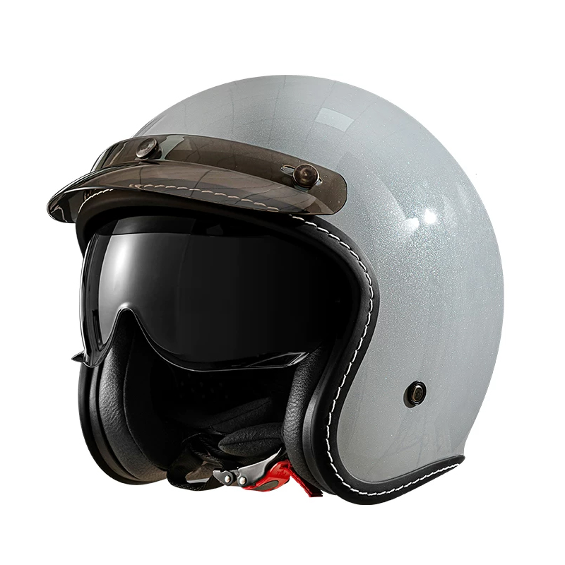 Retro open-face 3/4 halve moto - Motorcycle Helmet Sun Visor Inner recensie en prijs