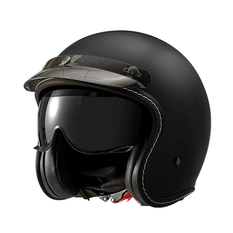 Retro open-face 3/4 halve moto - Motorcycle Helmet Sun Visor Inner recensie en prijs