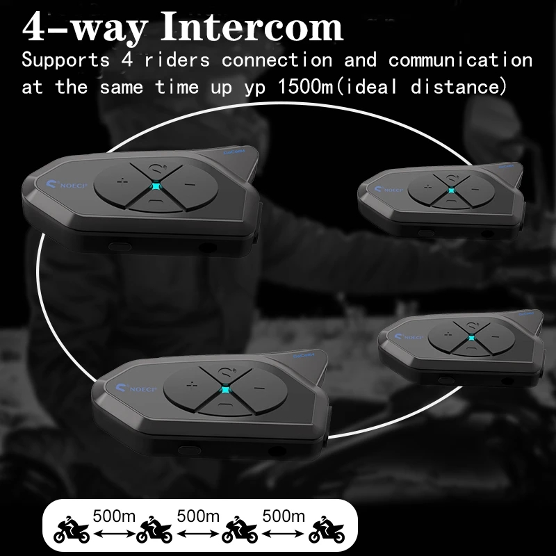 Gocom4 Motorfiets Bluetooth In - Motorcycle Helmet Bluetooth Built In recensie en prijs