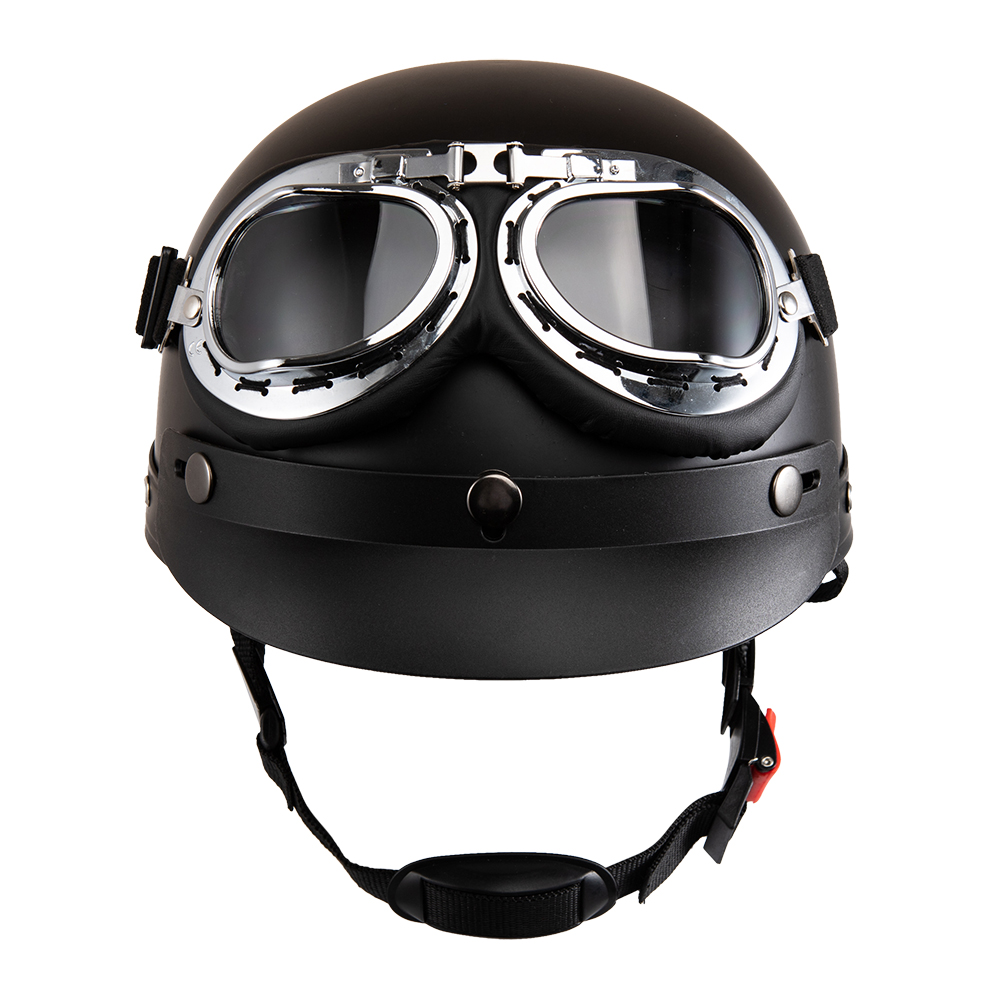 Motorhelm Open Gezicht Retro C - Open Face Helmet Retro Vintage recensie en prijs