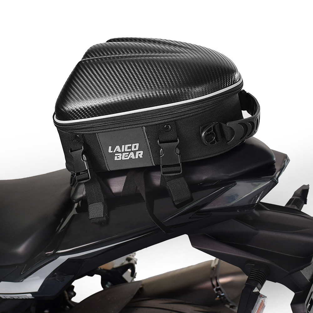 Koolstofvezel motortas Waterdi - Motorcycle Helmet Bag Backpack recensie en prijs