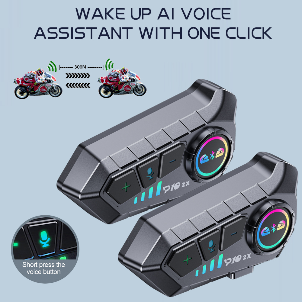 Y10 2x Motorfiets Intercom Blu - Motorcycle Helmet Bluetooth Built In recensie en prijs
