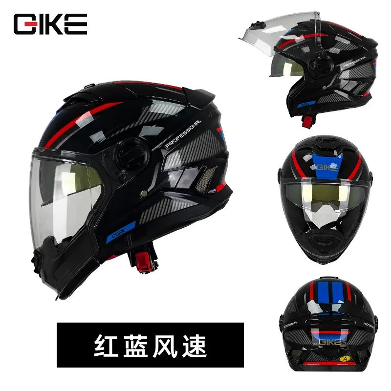 Motorhelm met dubbel vizier en - Flip Up Helmet Dual Visor recensie en prijs