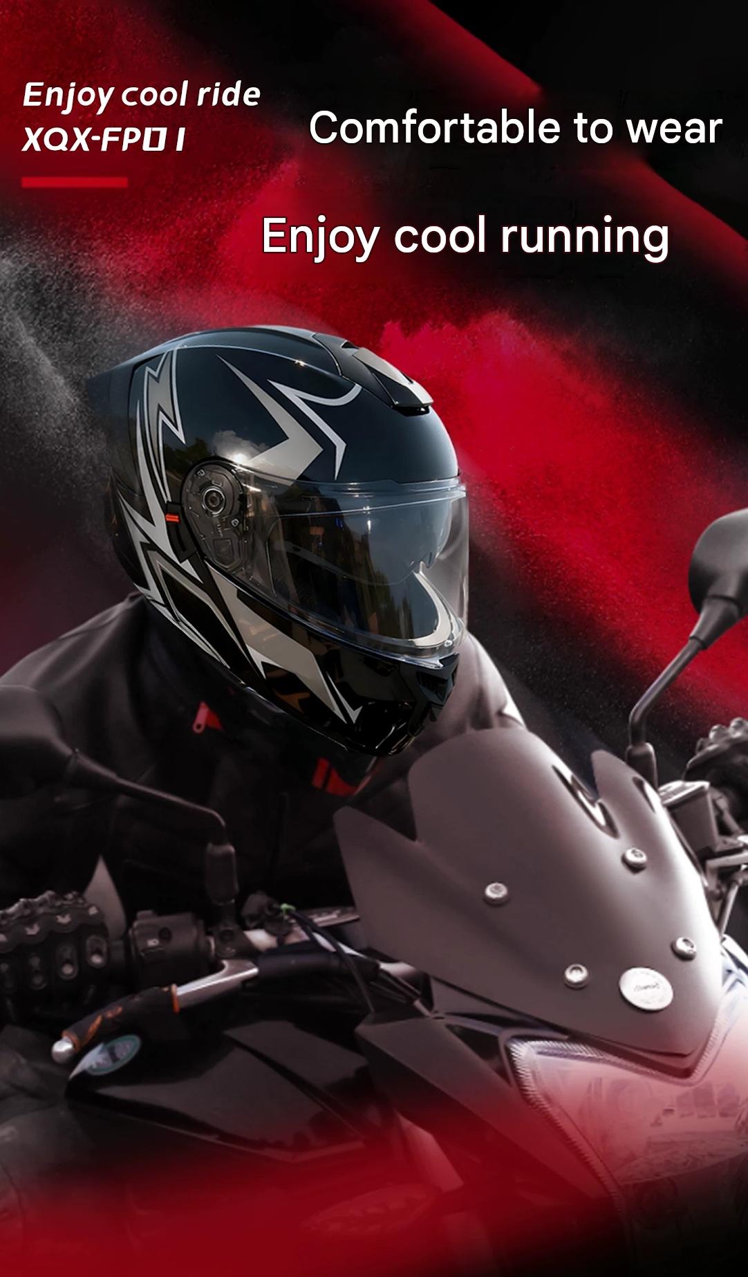 Modulaire flip-up helm voor al - Motorcycle Helmet Sun Visor Inner recensie en prijs