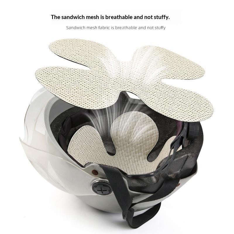 Motorhelmvoeringkussen inzetst - Helmet Replacement Liner Pads recensie en prijs