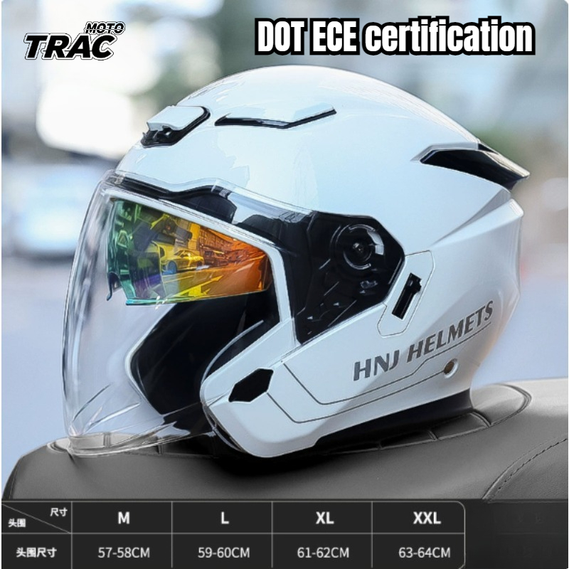 Hot Motorbike Half Helm 3/4 He - Motorcycle Helmet Bluetooth Built In recensie en prijs