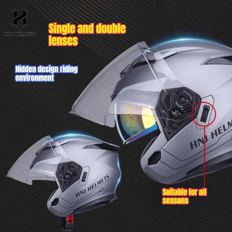 Hot Motorbike Half Helm 3/4 He - Motorcycle Helmet Bluetooth Built In recensie en prijs