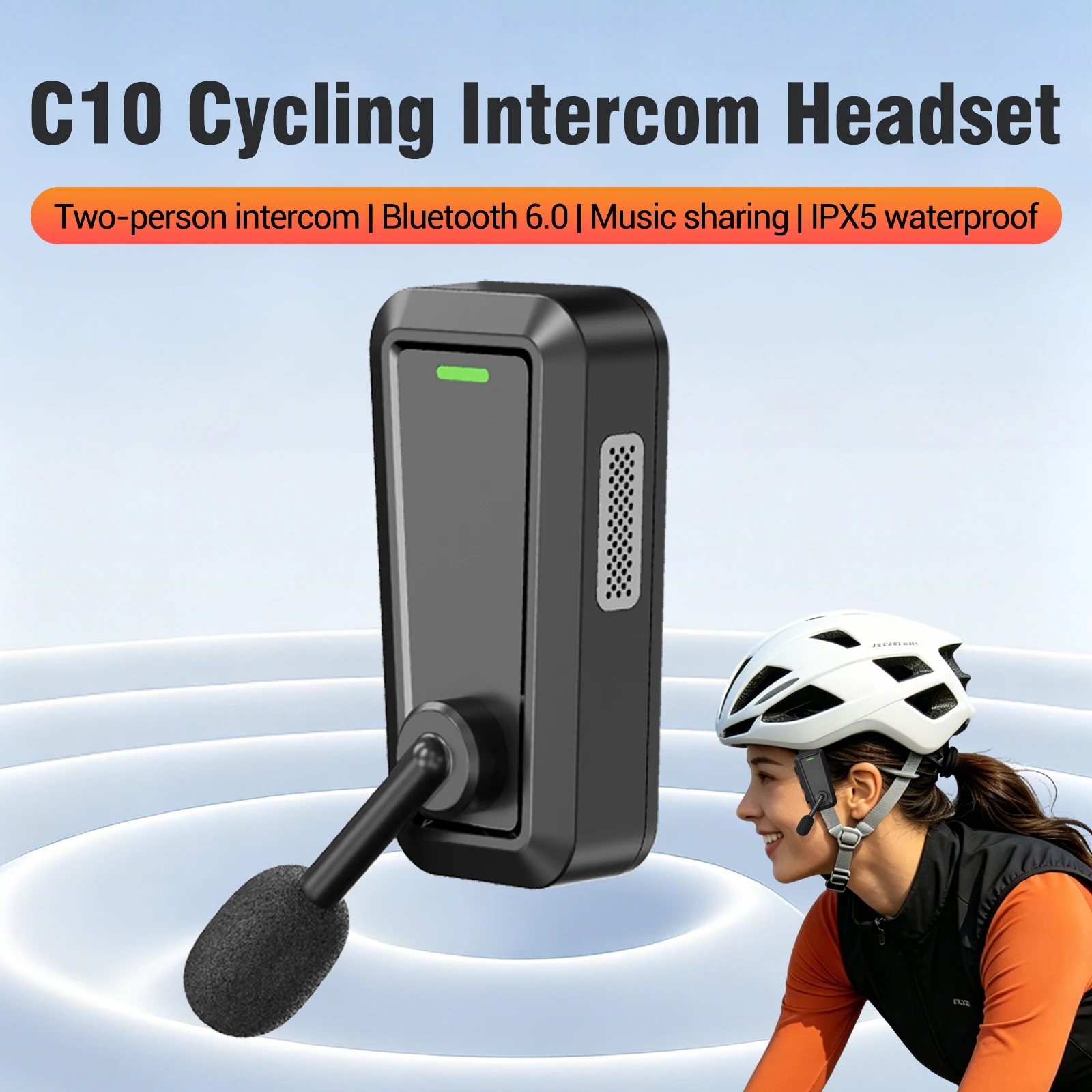 1/2PCS C10 Helm Intercom Heads - Motorcycle Helmet Bluetooth Built In recensie en prijs